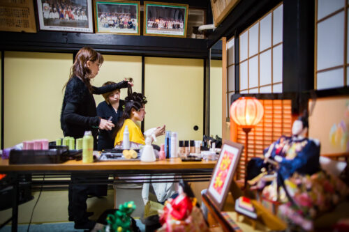 結婚式　和装　神前　仏前　ウェディング　支度　自宅着付け