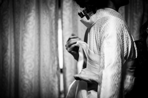 結婚式　和装　神前　仏前　ウェディング　支度　自宅着付け