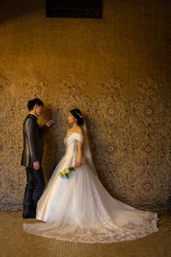 トーハクの本館ラウンジの壁