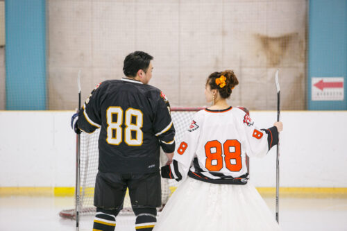 アイス　ホッケー アイスホッケー　リンク　氷上　木村拓哉　プライド　オリンピック　ユニフォーム　フォトウェディング　スケート　パック　県民スポレク　金沢