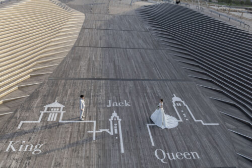 大桟橋のジャックとクイーンとキング
