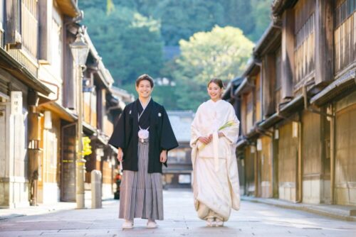 金沢　ひがし　茶屋街 和装前撮り