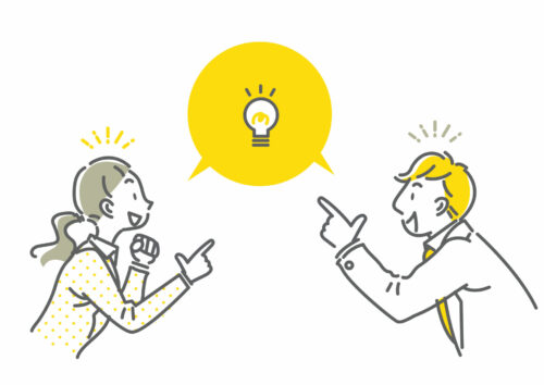 アイデア　ひらめき　閃き