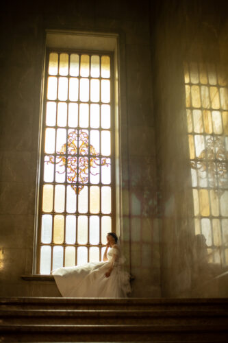 東京国立博物館の大階段横の窓2