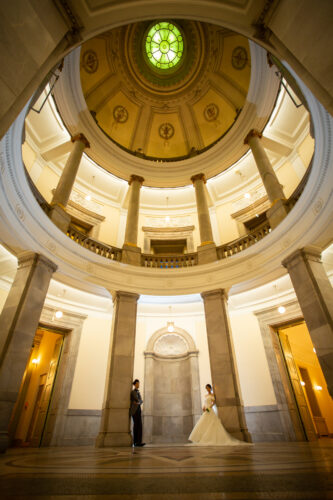 東京国立博物館の表慶館で前撮り