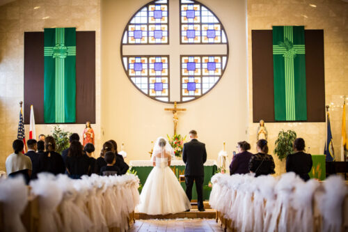 結婚式　横須賀基地　披露宴　教会　チャペル　海軍　ネイビー　アメリカ軍　米軍