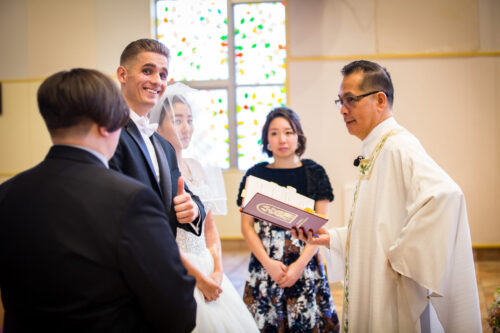 結婚式　横須賀基地　披露宴　教会　チャペル　海軍　ネイビー　アメリカ軍　米軍　samsgood