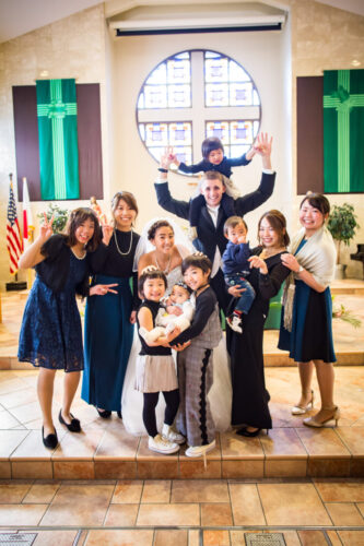 結婚式　横須賀基地　披露宴　教会　チャペル　海軍　ネイビー　アメリカ軍　米軍