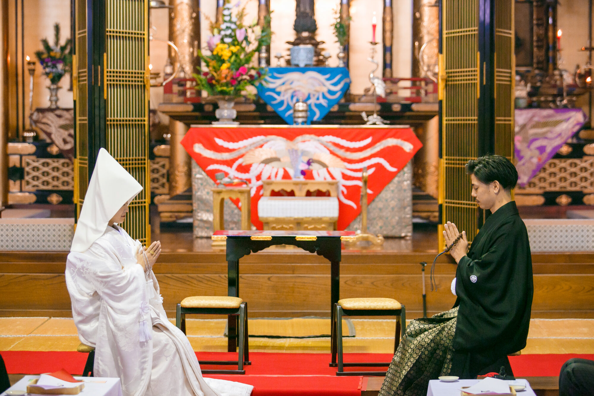 結婚式当日の撮影