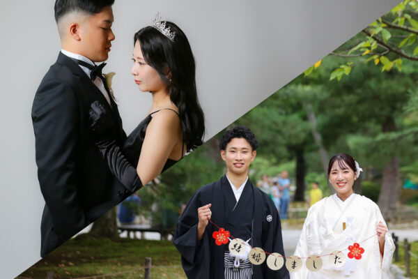 金沢和装ロケと洋装スタジオのフォトウェディング