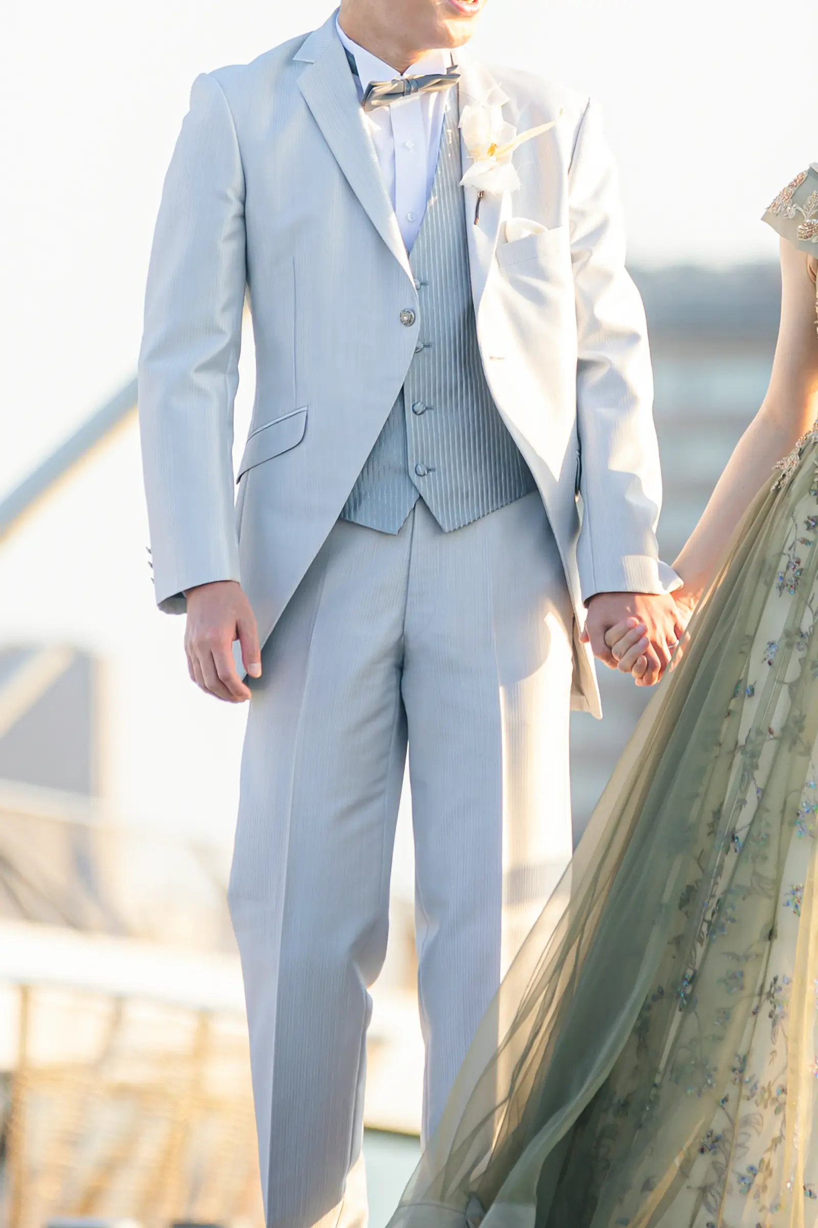 Jellish ライトグレー タキシード 006-LG (AM)