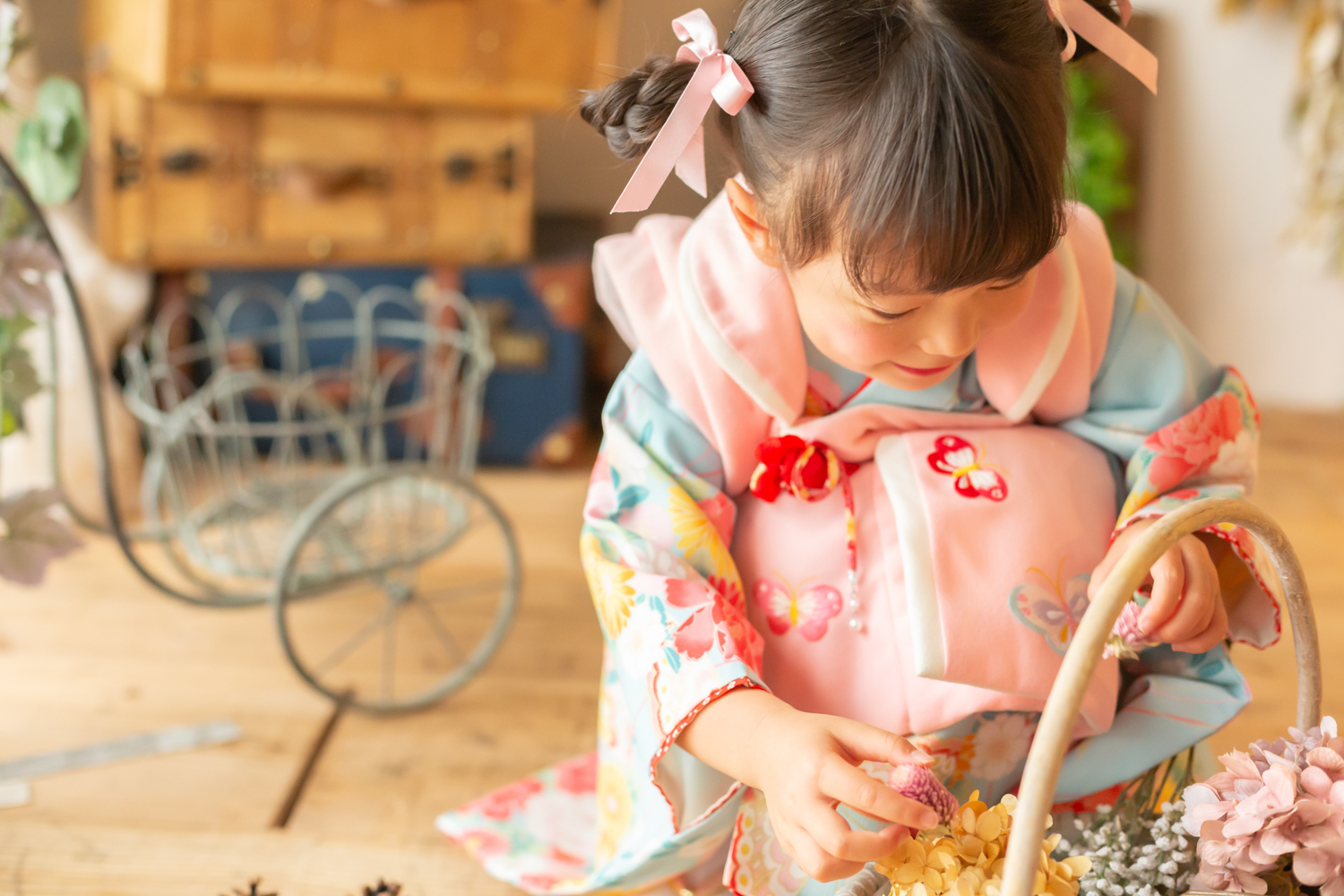 七五三の撮影事例 3歳女の子