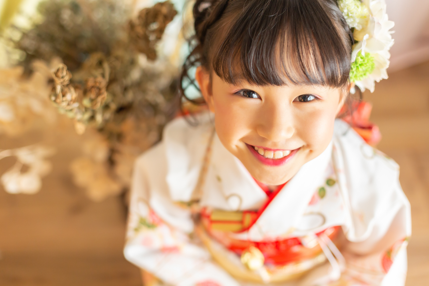 7歳女の子のヘアセット｜七五三のお支度