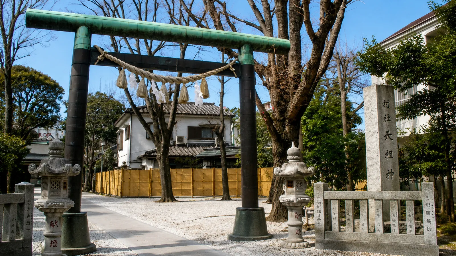 蛇窪神社の境内（イメージ）