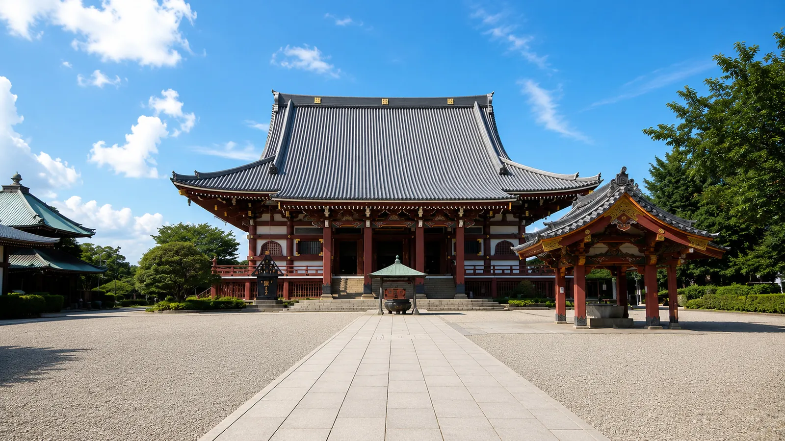 池上本門寺の境内（イメージ）