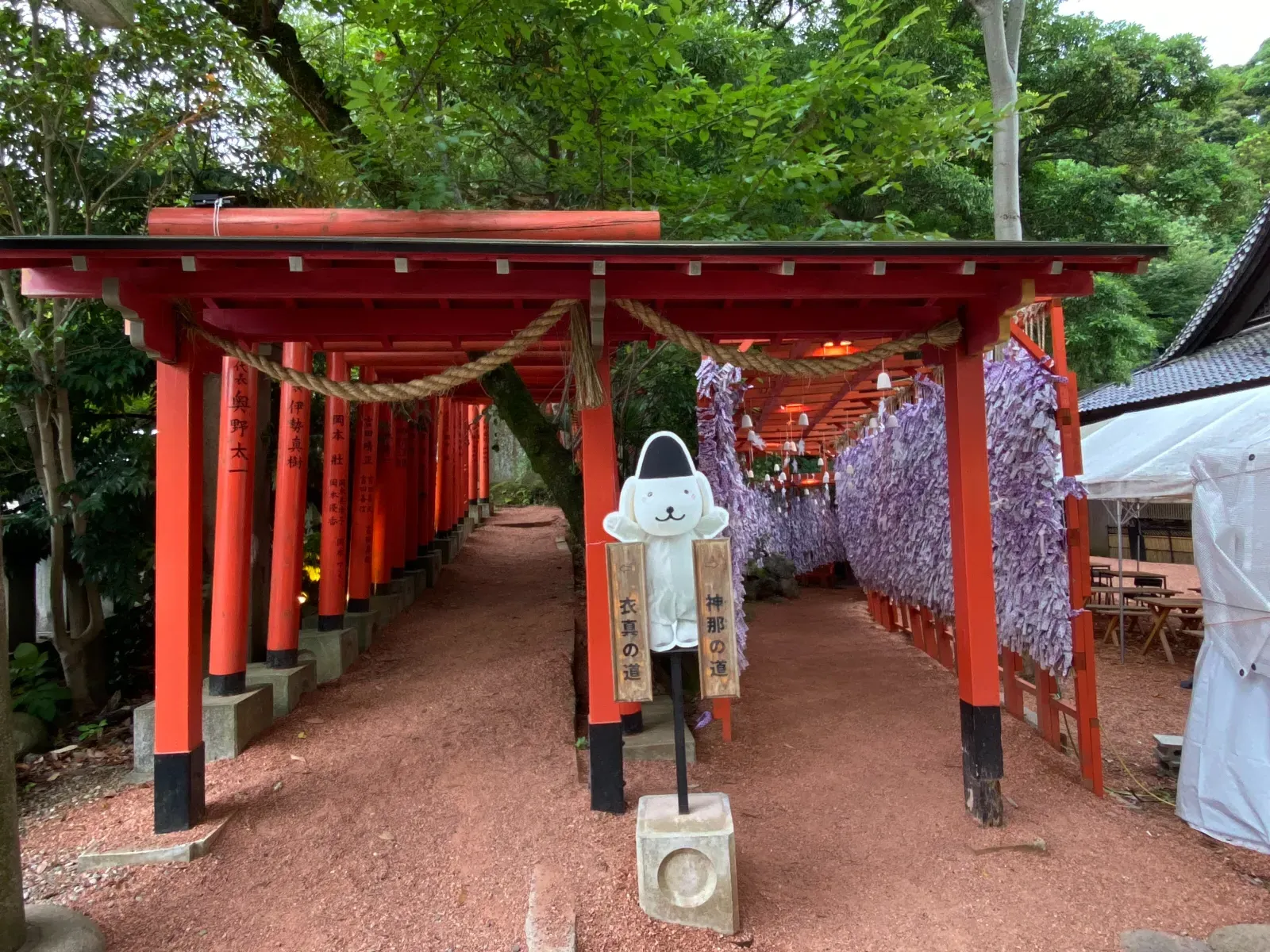石浦神社の百段鳥居｜金沢の七五三出張撮影
