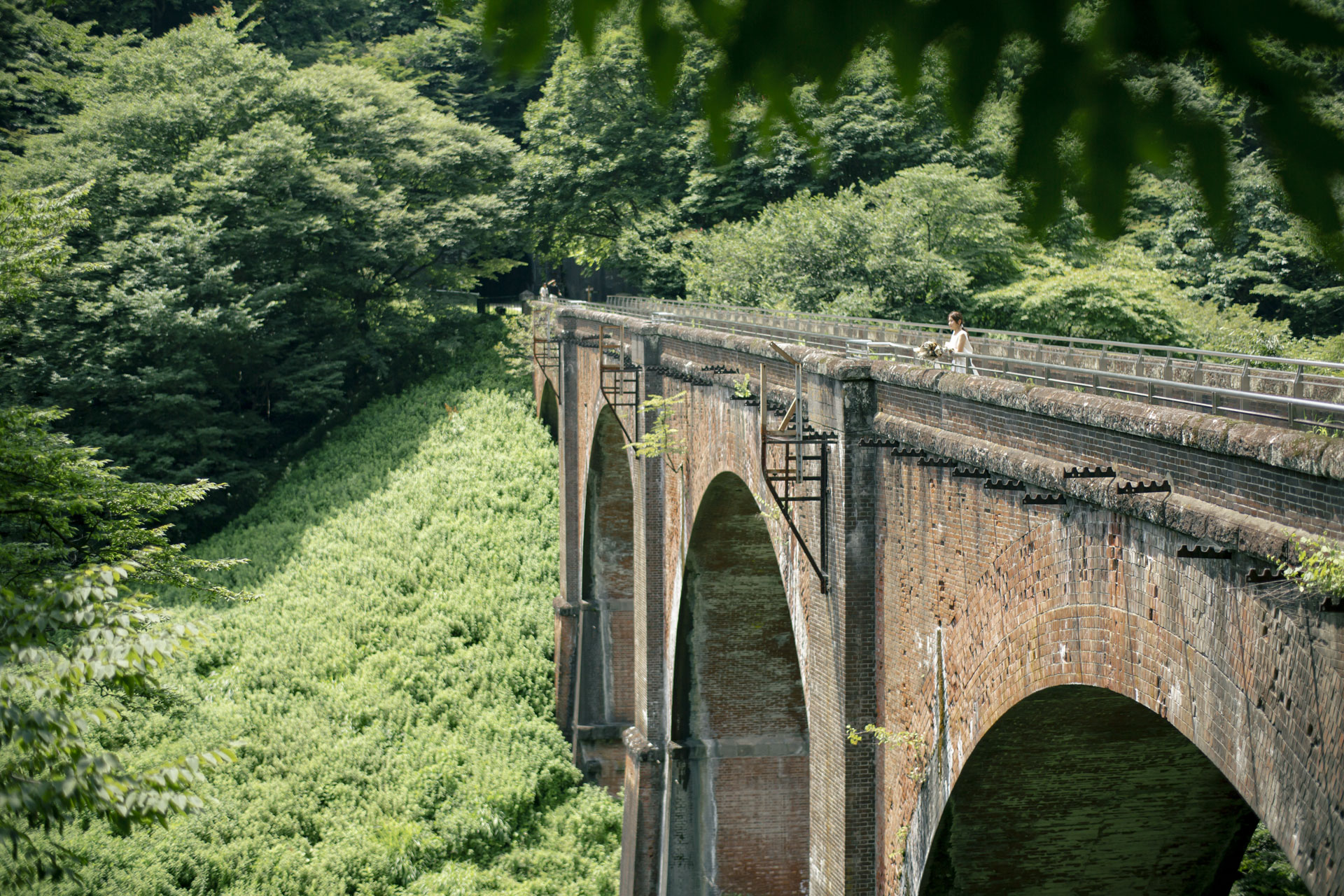 めがね橋（碓氷第三橋梁）でのフォトウェディング・前撮り17