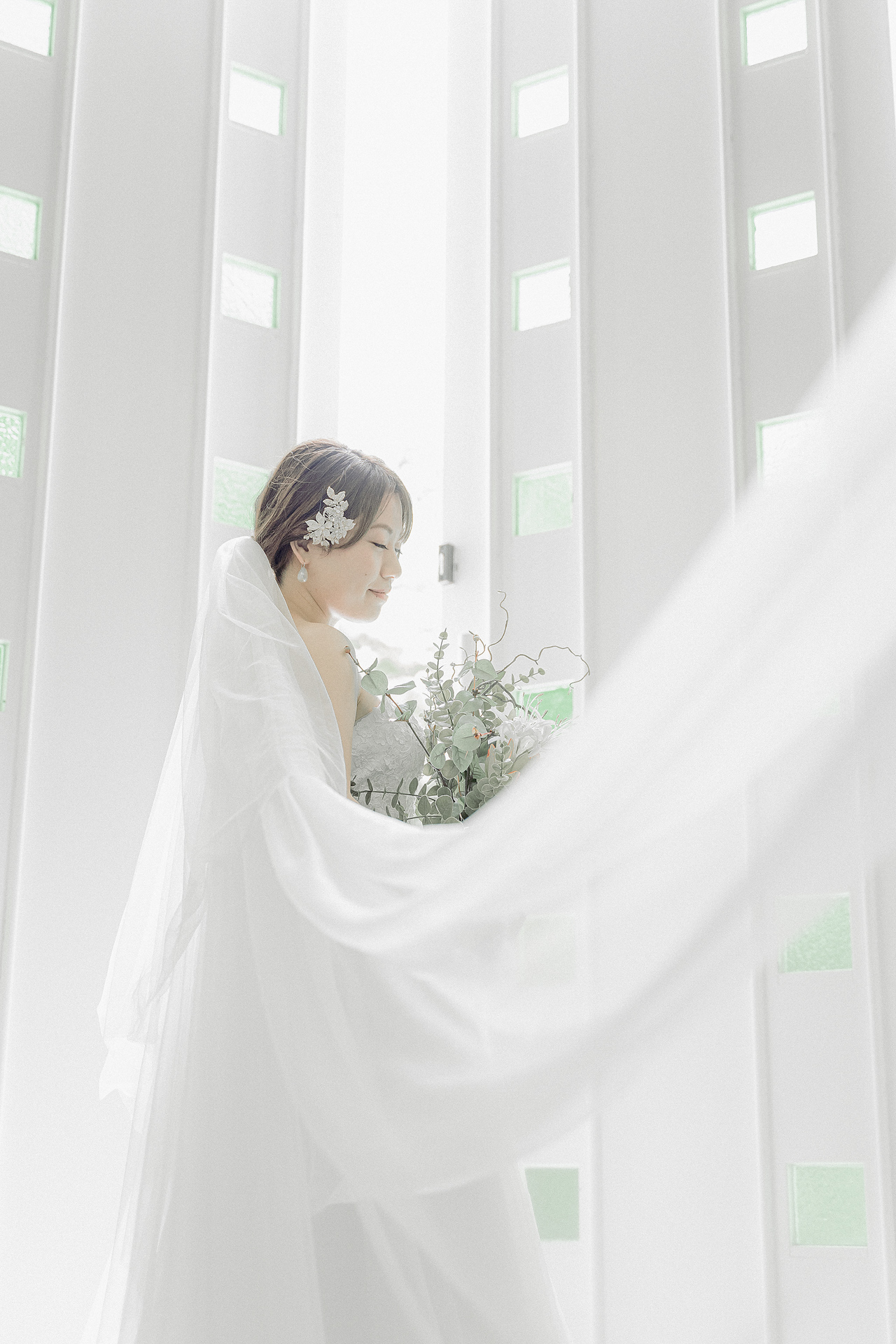 森のチャペル軽井沢礼拝堂でのフォトウェディング・前撮り20
