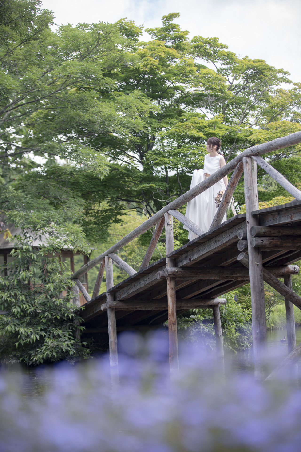 軽井沢タリアセン（塩沢湖）でのフォトウェディング・前撮り12
