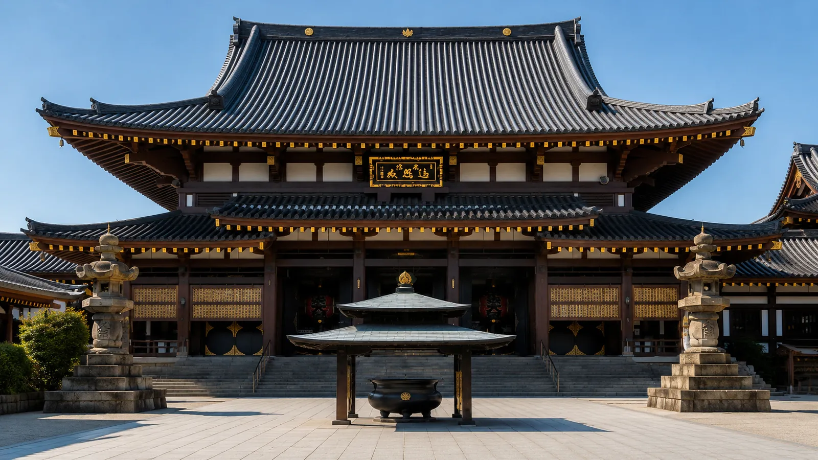 川崎大師 平間寺の境内