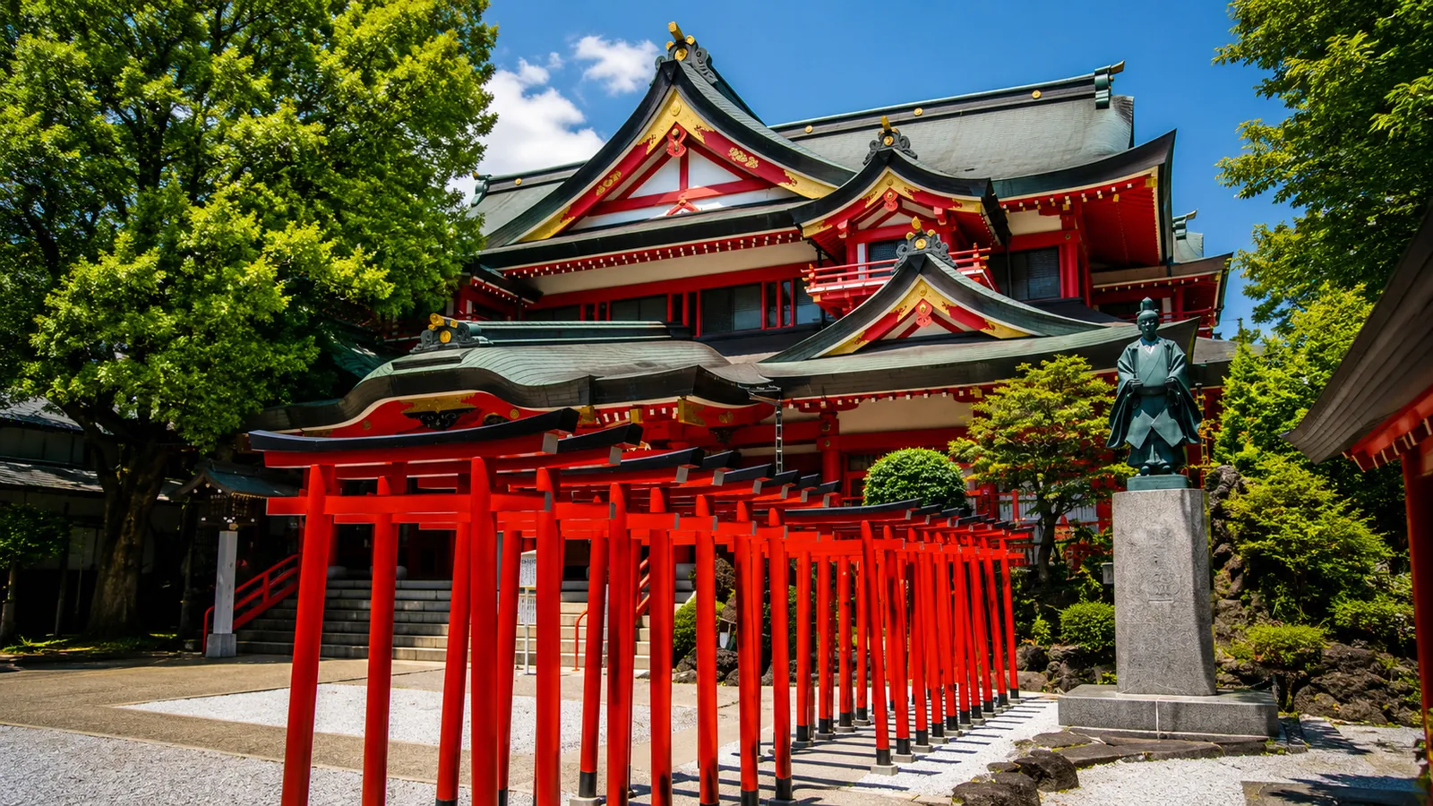京浜伏見稲荷神社の境内（イメージ）