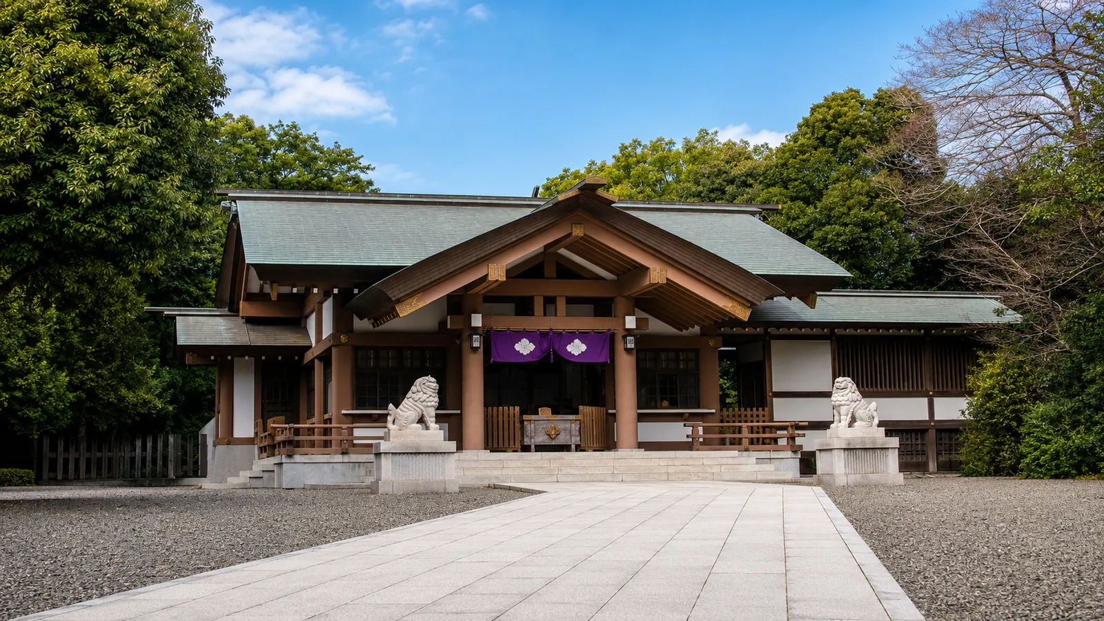 皇大神宮（烏森神社）の境内（イメージ）