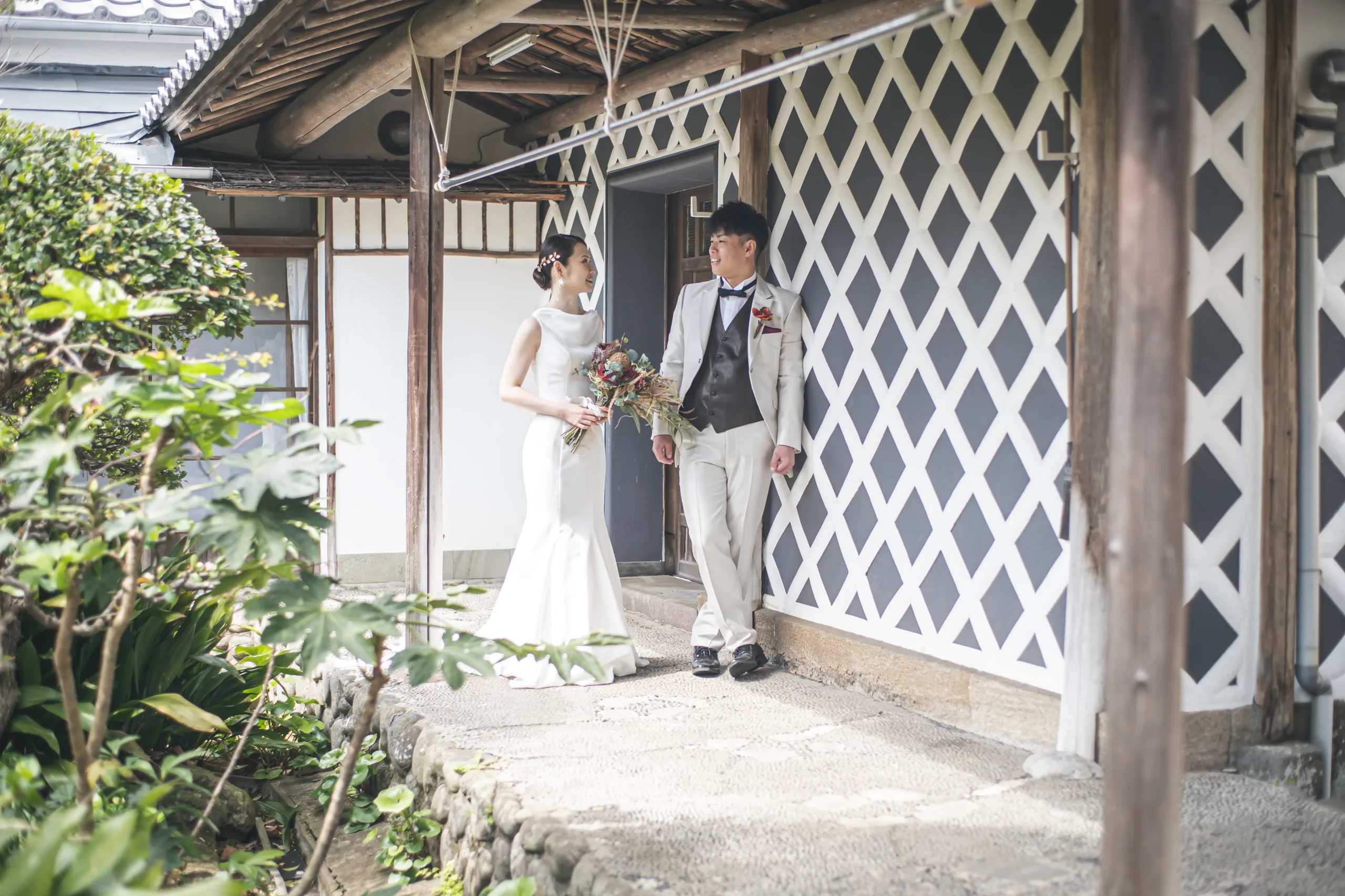 なまこ壁の宿 雑忠でのフォトウェディング・前撮り02