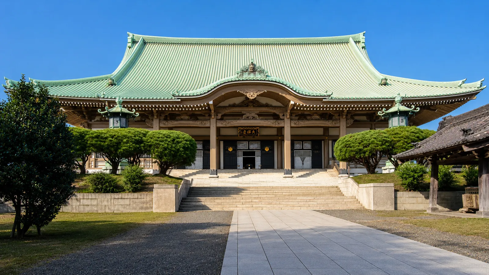 大本山總持寺の境内（イメージ）