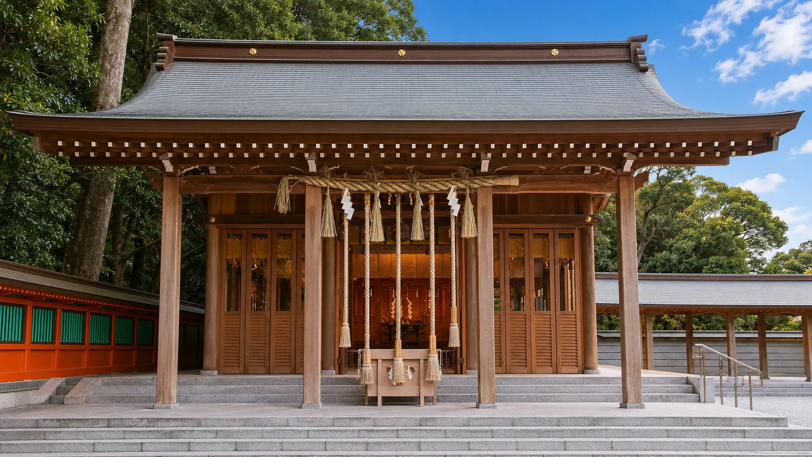 富岡八幡宮の境内|横浜市金沢区のお宮参り対応神社